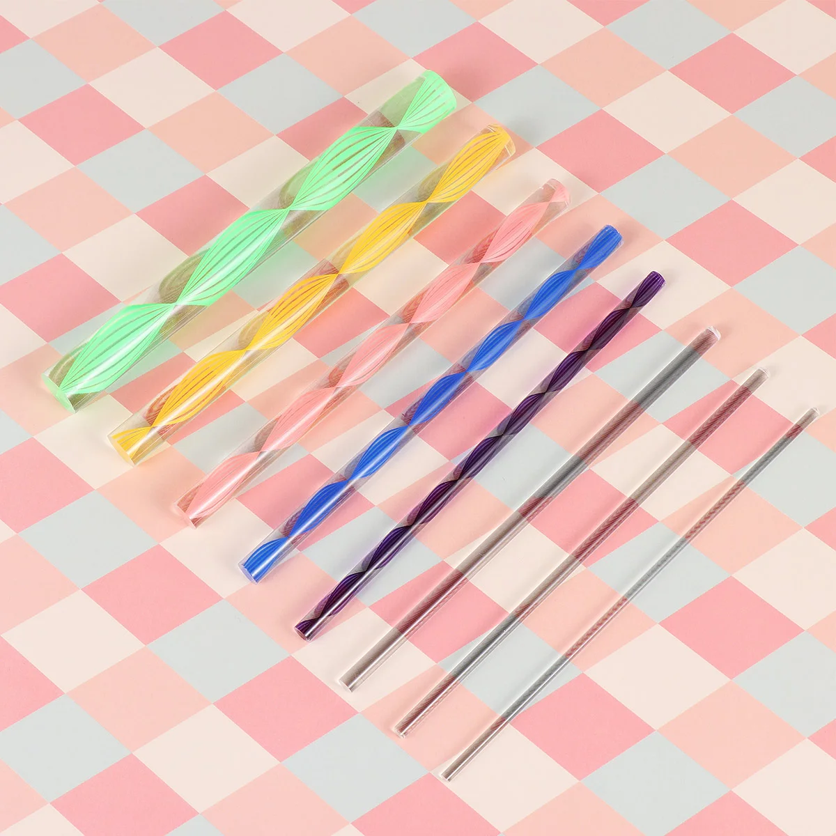 SUPVOX 8 шт. двусторонние точечные стержни акриловые палочки восковой карандаш