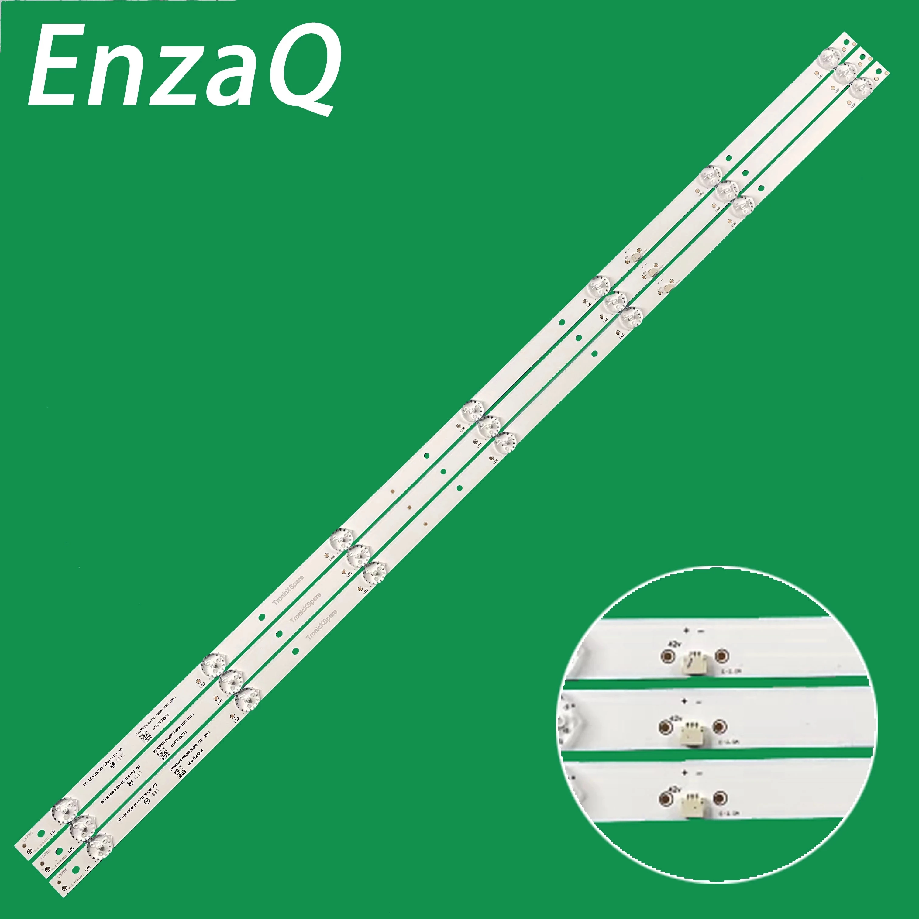 1SET=3PCS LED Backlight Strip 7 lamps RF-BS430E30-0701S-03 | Bar Lights