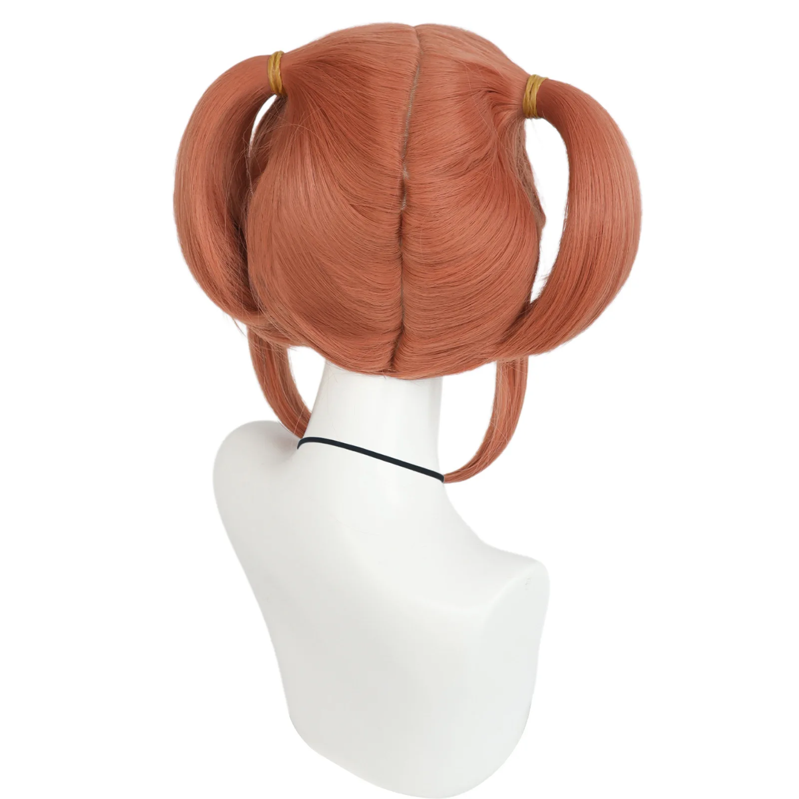Парик Kagura Gintama косплей короткие оранжевые парики термостойкие синтетические