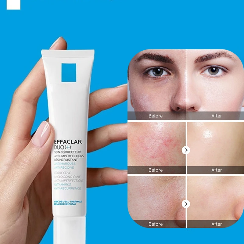 

La Roche Posay Effaclar Duo+ K Cream Acne Remover Repair Salicylic Acid Essence Pimple Blackhead Control Oil Brighten Facial