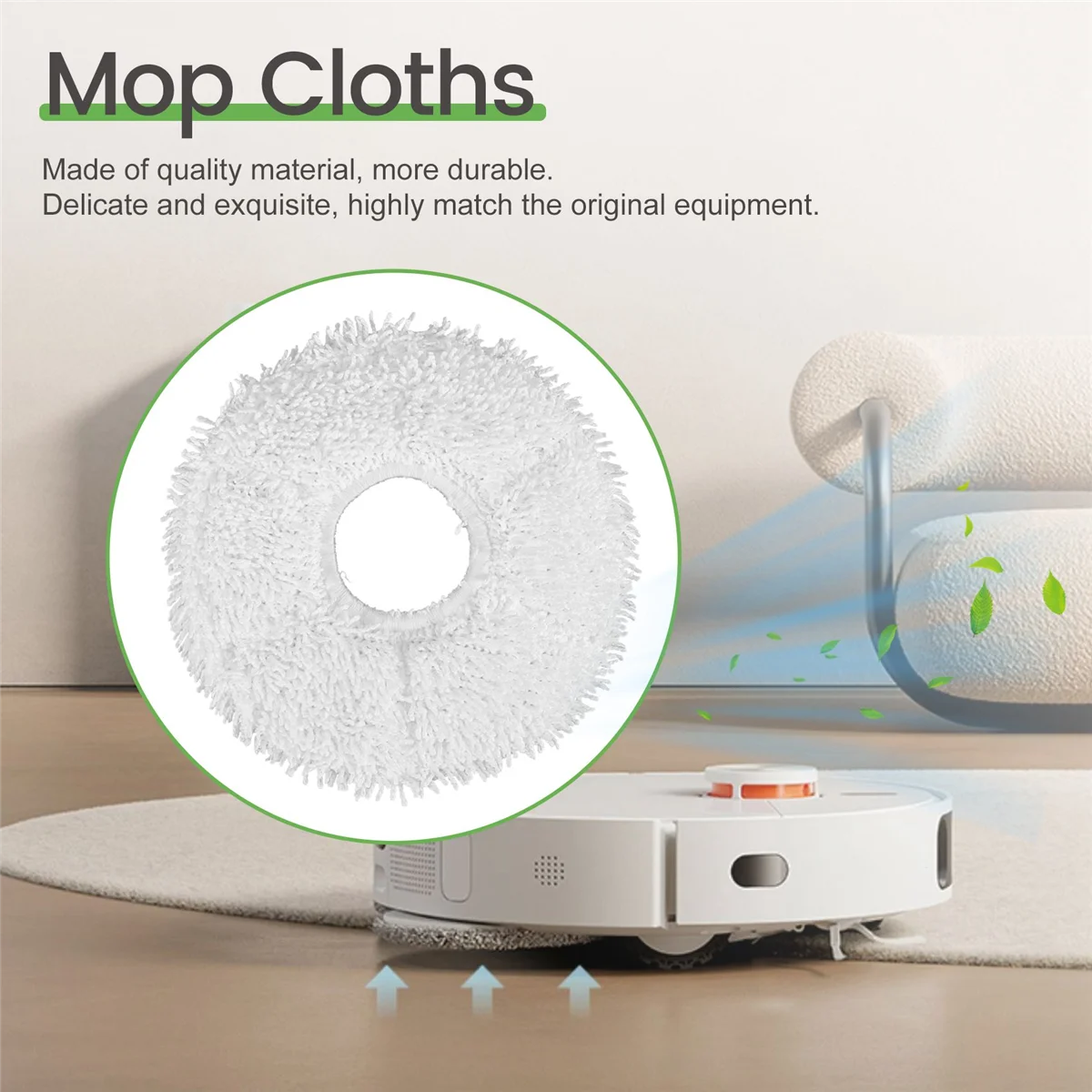 12 шт. тряпки для уборки Yeedi Mop Station