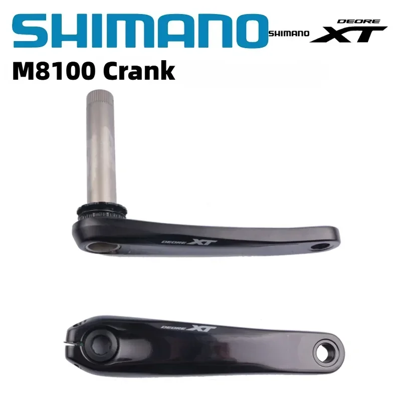 Shimano Deore XT FC-M8100 Шлифовальный код шатуна 165 мм 170 175 Оригинальный 12s для горного