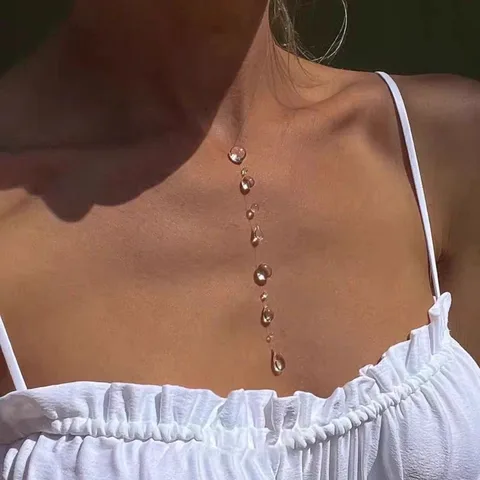 Набор украшений MOONBIFFY из прозрачного стекла