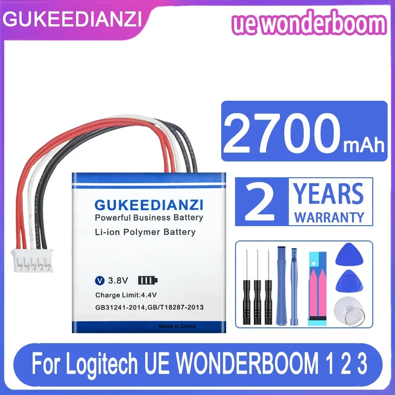 Аккумулятор для динамиков Logitech UE WONDERBOOM 1 2 3 2700 мАч