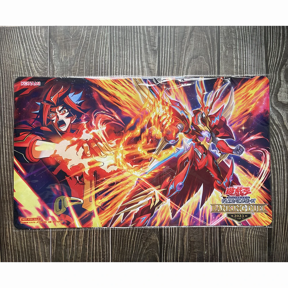 Игровой коврик Yu-Gi-Oh, коврик с рисунком Феникса, коврик для карт YGO MTG KMC TCG YuGiOh Mat-81