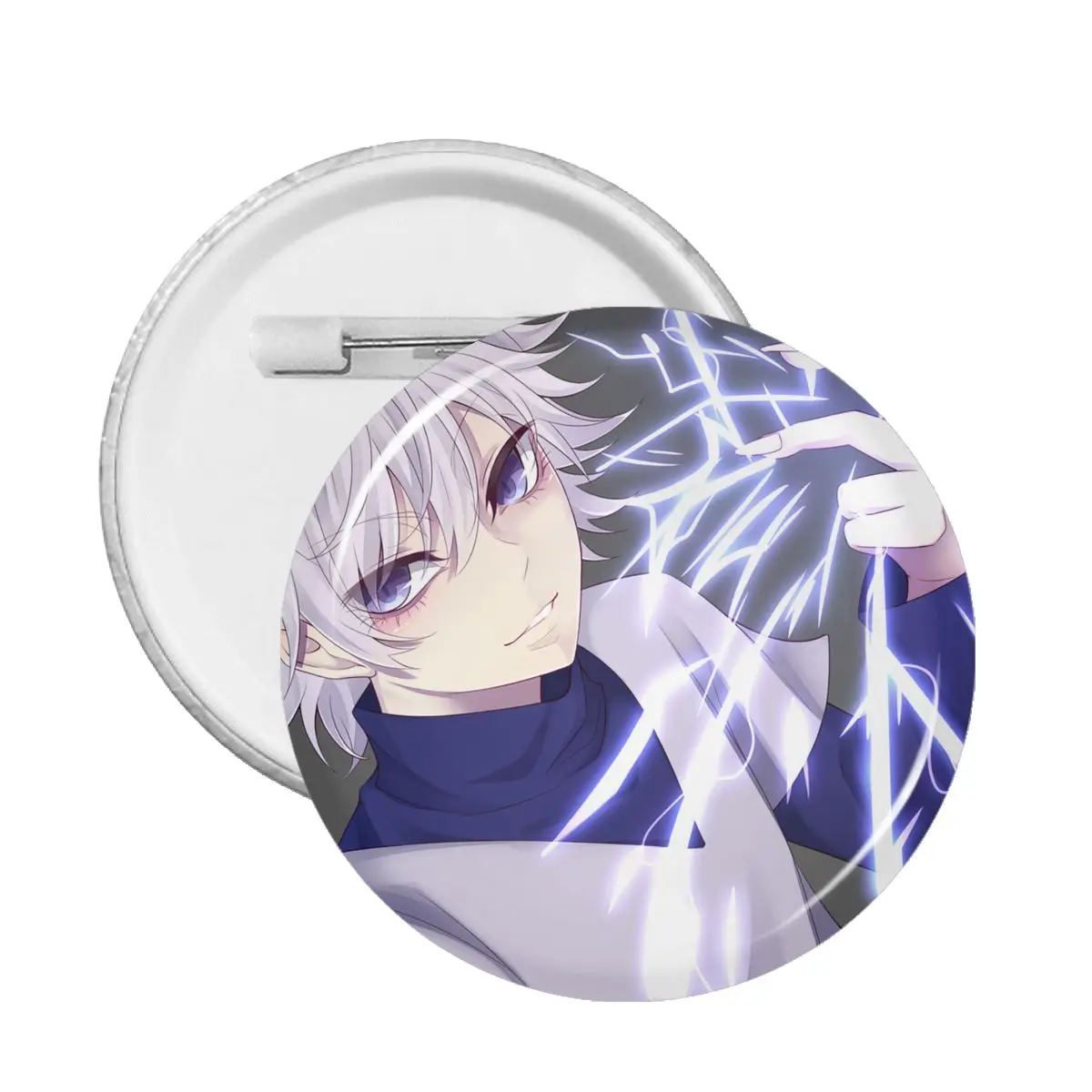 

PVC Anime Hunter X Hunter Cartoon Soft Button Pin Fashion Badge Killua Zoldyck Pins Brooch for Bag Anime Fans Collections