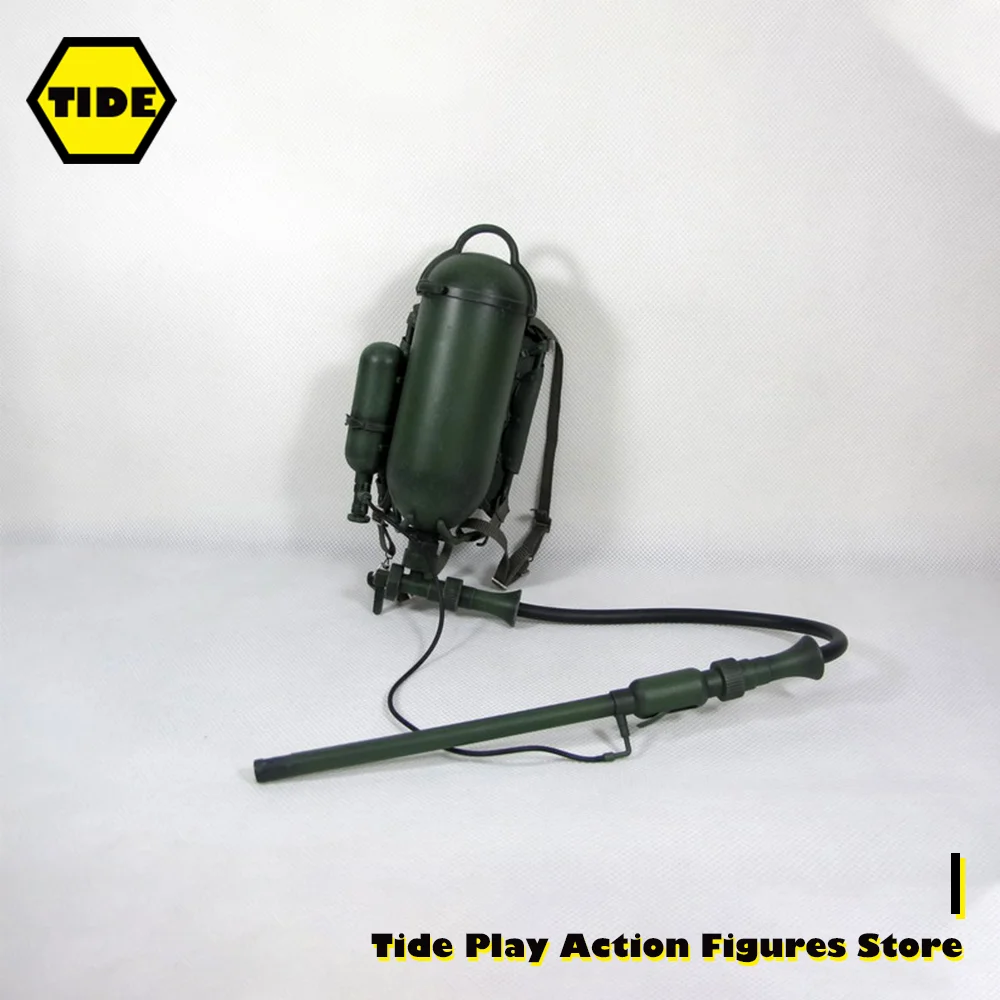 

Hot Sales 1/6th WWII German Army Flamethrower Weapon PVC Material Can't Be Fired Model For Soldier Action Accessories