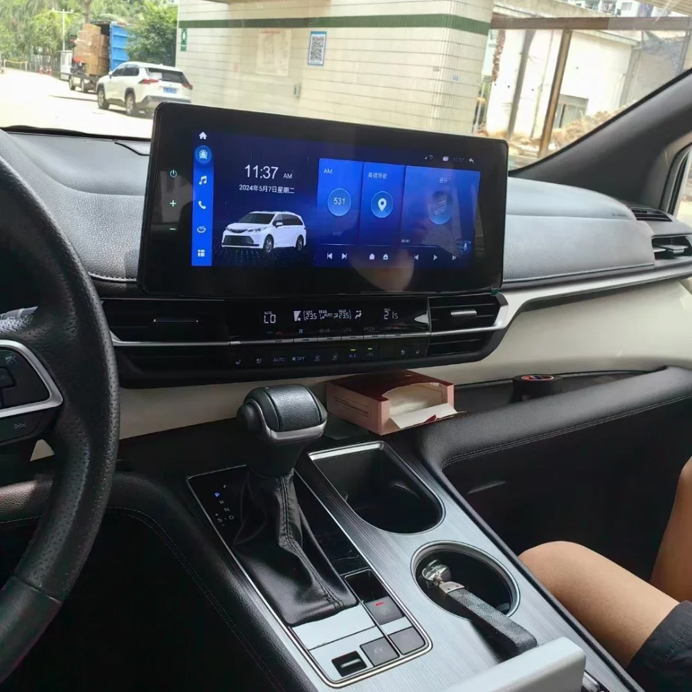 12 3-дюймовый 8 + 256G Android 13.0 для Toyota Sienn 2021 автомобильный мультимедийный плеер авто