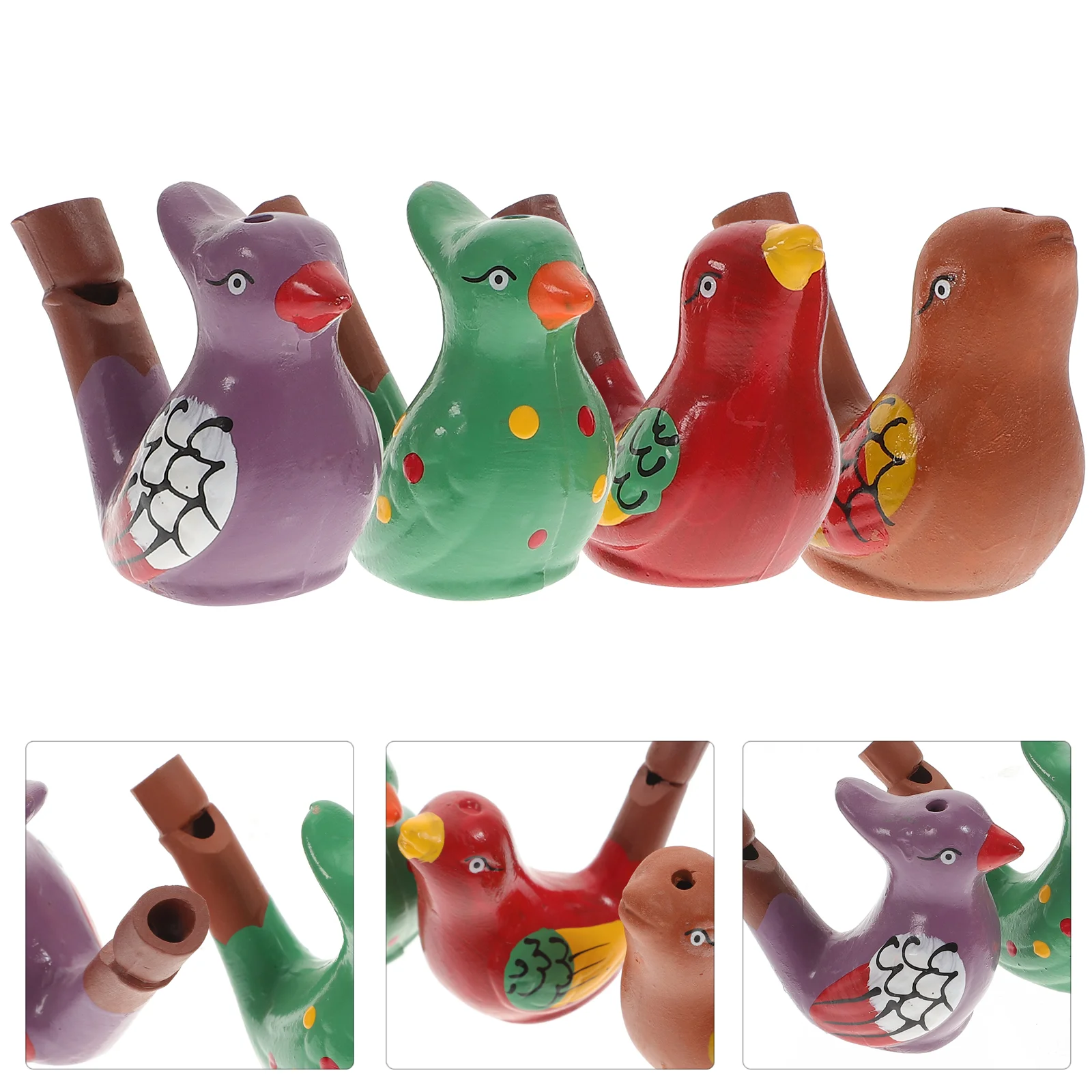 

Whistle Bird Water Toy Ceramic Whistles Kids Party Noise Warbler Maker Call Musical Toys Porcelain Baby Birthday Noisemakers