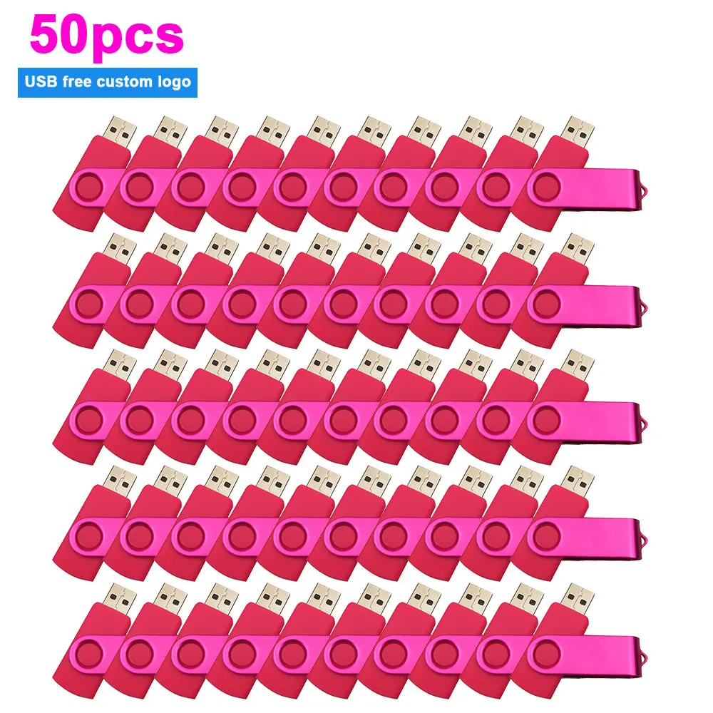 

50pcs/lot Free Tailored Logo USB Flash Drive 2.0 Pendrive Wholesale Price 1GB 4GB 128MB 512MB Memory Stick for Photography Gifts
