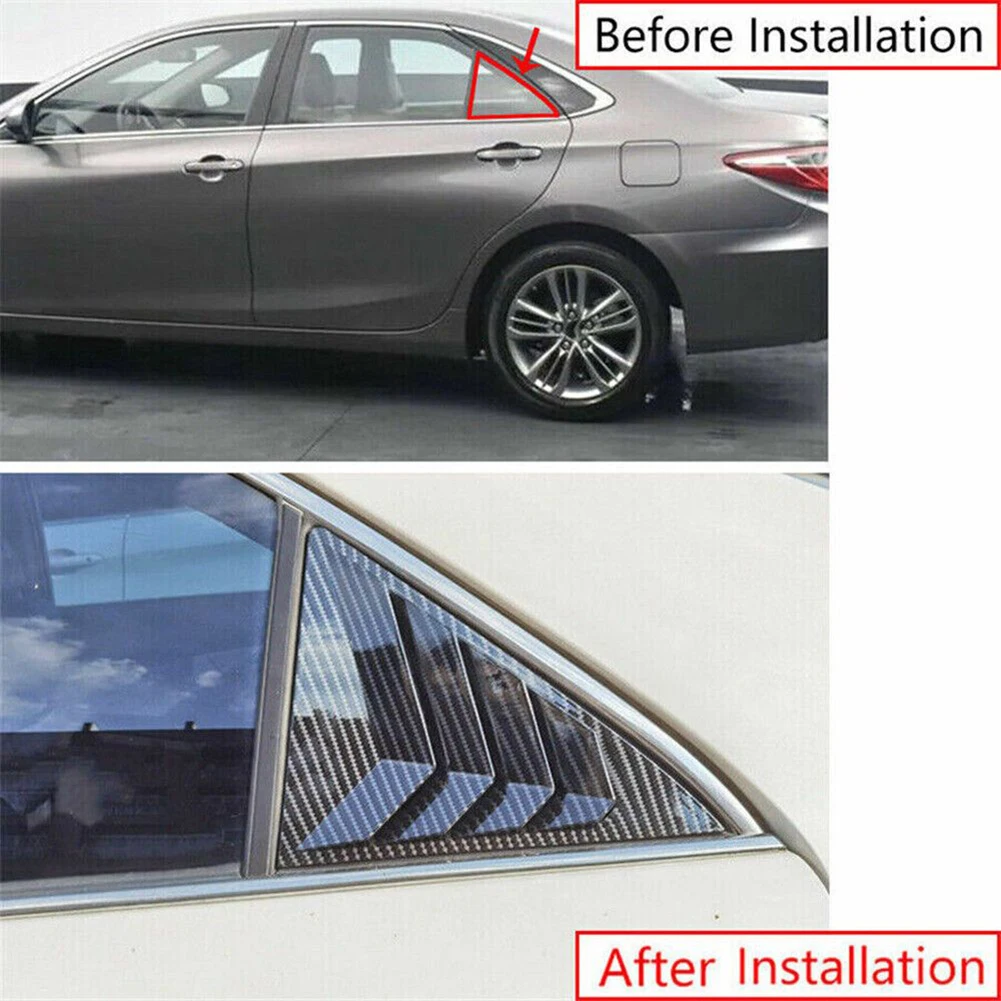 

Обшивка затвора из углеродного волокна для Toyota Camry 2012-2017, ABS пластиковые автомобильные аксессуары