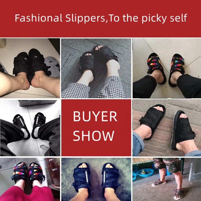 Летние шлепанцы для мужчин и женщин Christo Visvim 2024 мягкие повседневные с отражающей