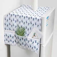 refrigerator pocket dust proof cover dust cloth washing machine cover classic home textile household colorful