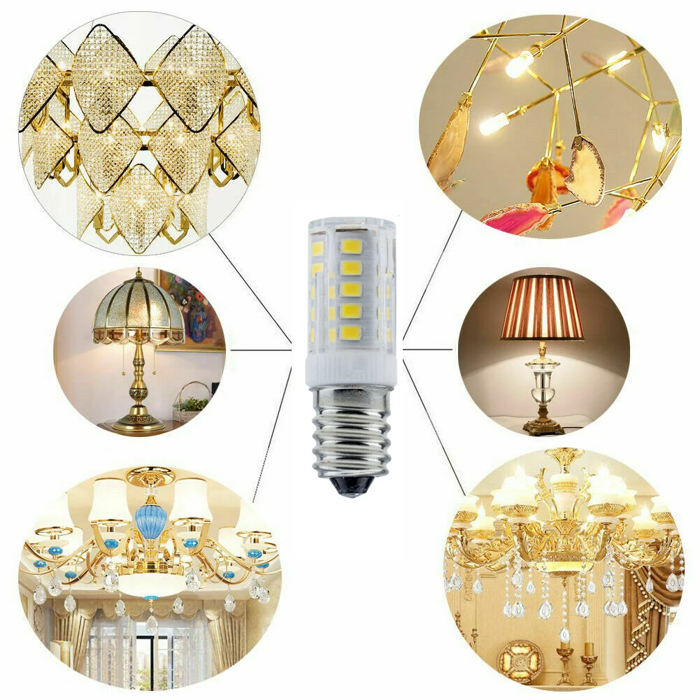 10Pcs Led Кукурузная лампочка Мини - E14 Двухцветная розетка для замены Smd 2835 240V лампа