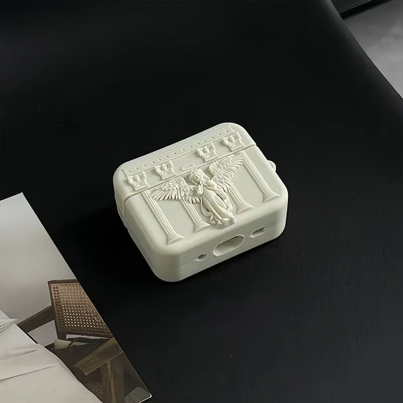 Фото Силиконовый чехол для наушников 3D God Angel для Huawei Free Clip FreeBuds 6i 5i 5 4 SE2 Pro3 2 Pro, силиконовый мягкий чехол №5