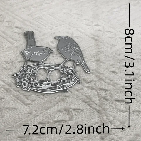 Металлические штампы для скрапбукинга "Птичье гнездо"