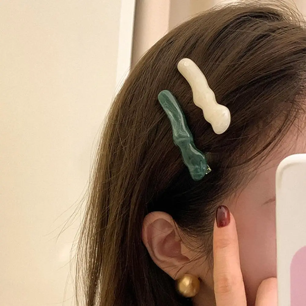 

Hair Accessories Set for Women Girls 2pcs Irregular Shape Hair Claw Clips Crab Headband Ornament Headwear