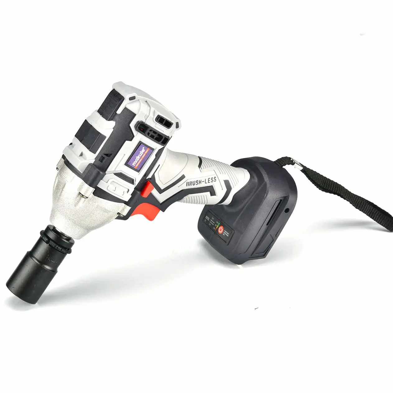 

20V 320N.M New Brushless Cordless Hand Electric Impact Wrench For Home Repair Power Tools Installation Without Battery