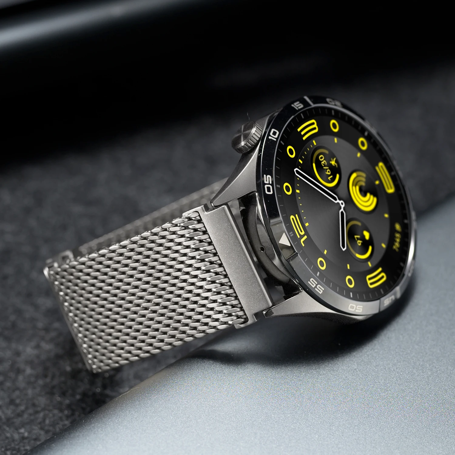 Фото Ремешок из чистого титана 22 мм для Garmin Forerunner 965 265 955 255 265, музыкальный ремешок из 100% титана Amazfit Stratos 2/2S/3, аксессуары №5