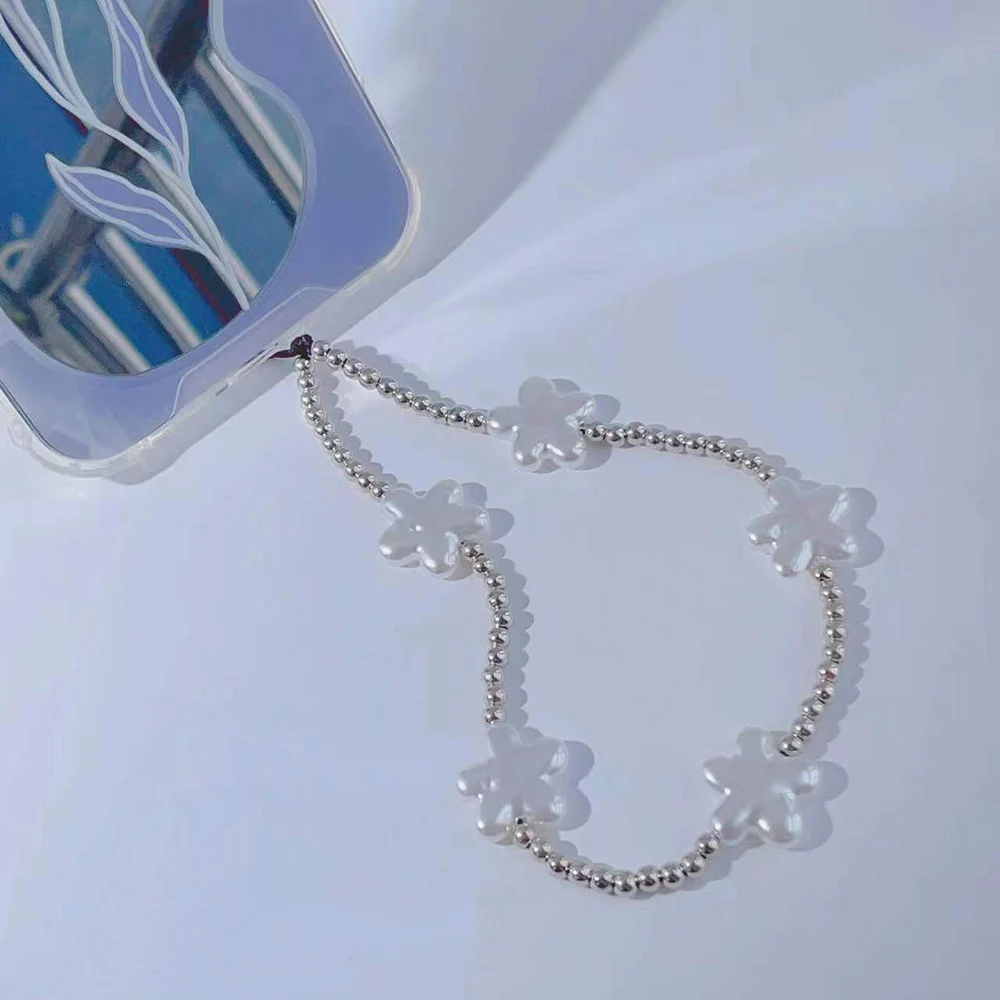 Модная искусственная жемчужина цветок цепочка Ювелирные изделия женская