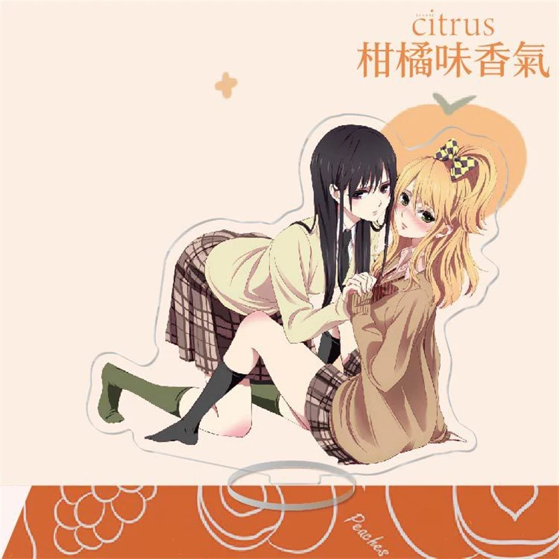 Цитрусовые Аниме фигурки кавайная Айхара юзу Мэй экшн-фигурки акриловая модель