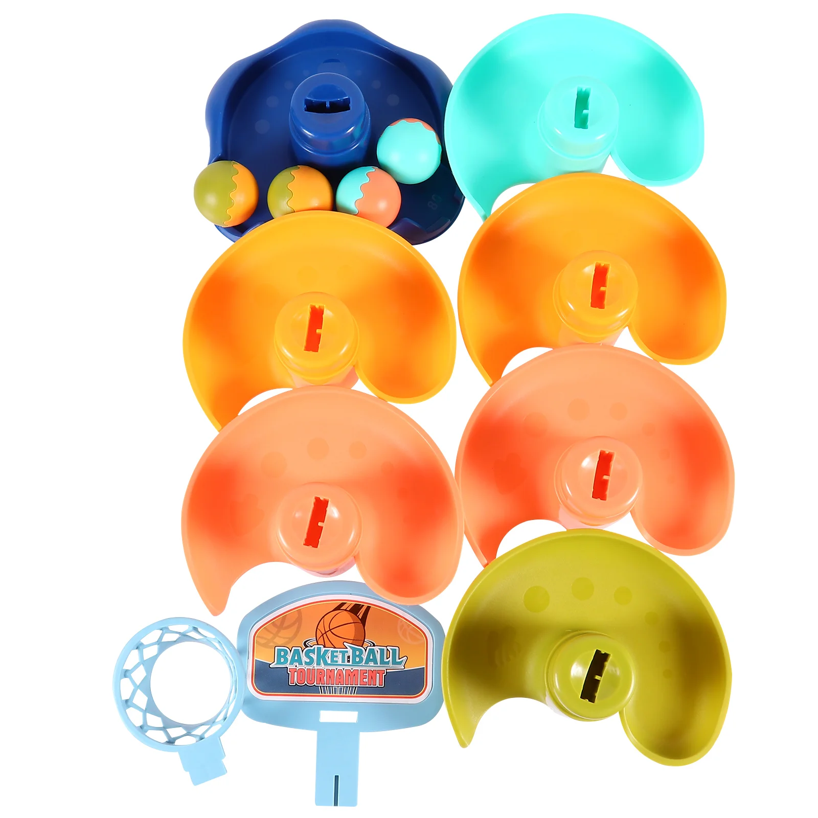 

1 Set Portable Leisure Game Tabletop Basketball Desktop Sports