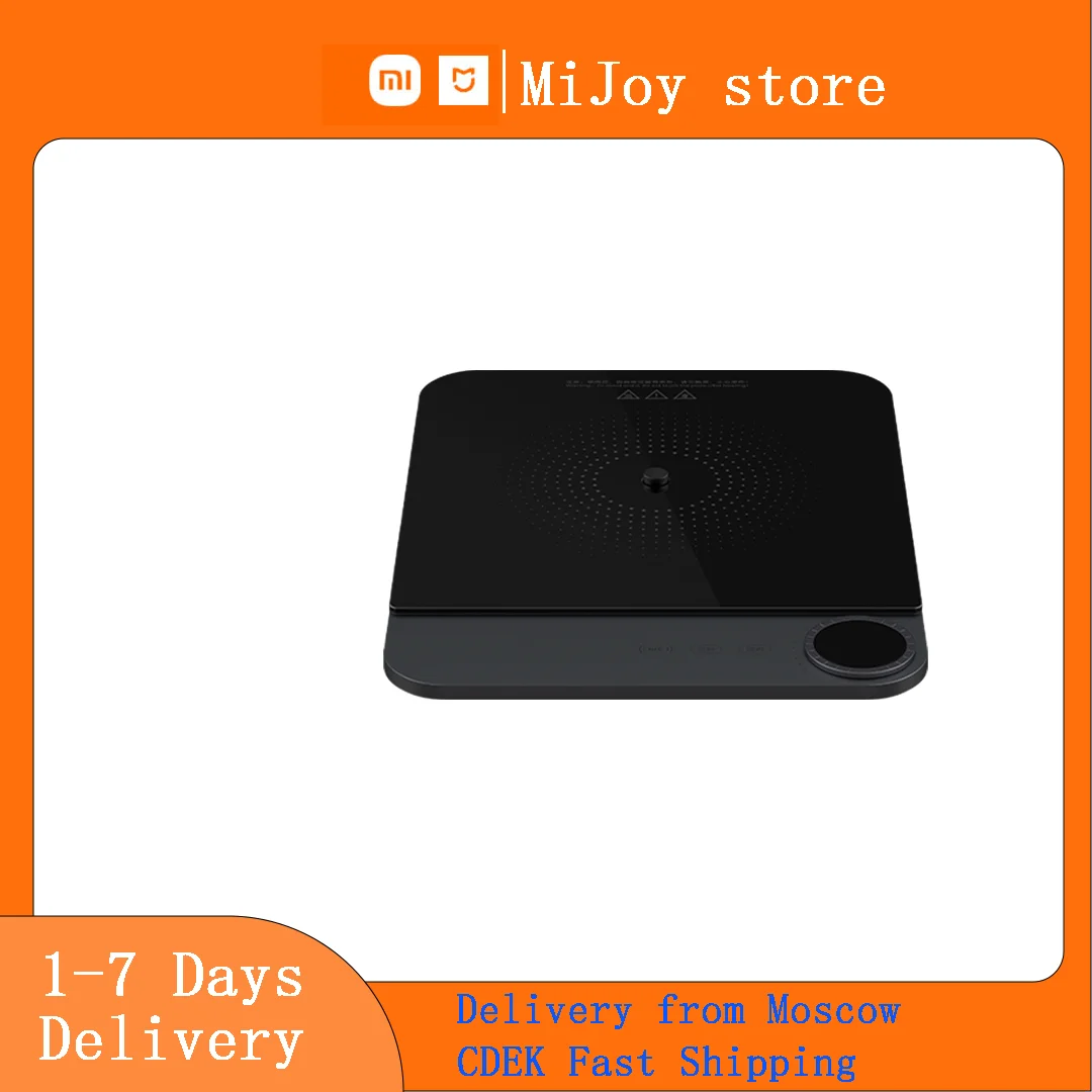 

Ультратонкая индукционная плита Xiaomi Mijia Power2100W с непрерывным нагревом OLED Knob99 шестерни Регулируемый нагрев NFC Flash Link mijiaAPP