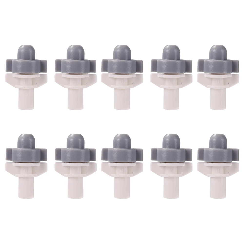 10 шт./компл. Распылительная насадка 6 мм Быстроразъемное орошение сада газона