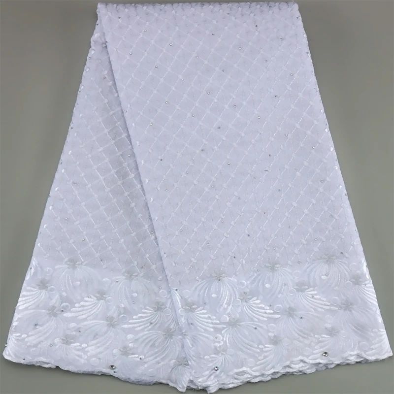

Original Austria Pure Cotton Polished Lace Fabric Hight Qualiy Swiss Voile Lace In Switzerlan Lace Fabric For Women Prom Dresses