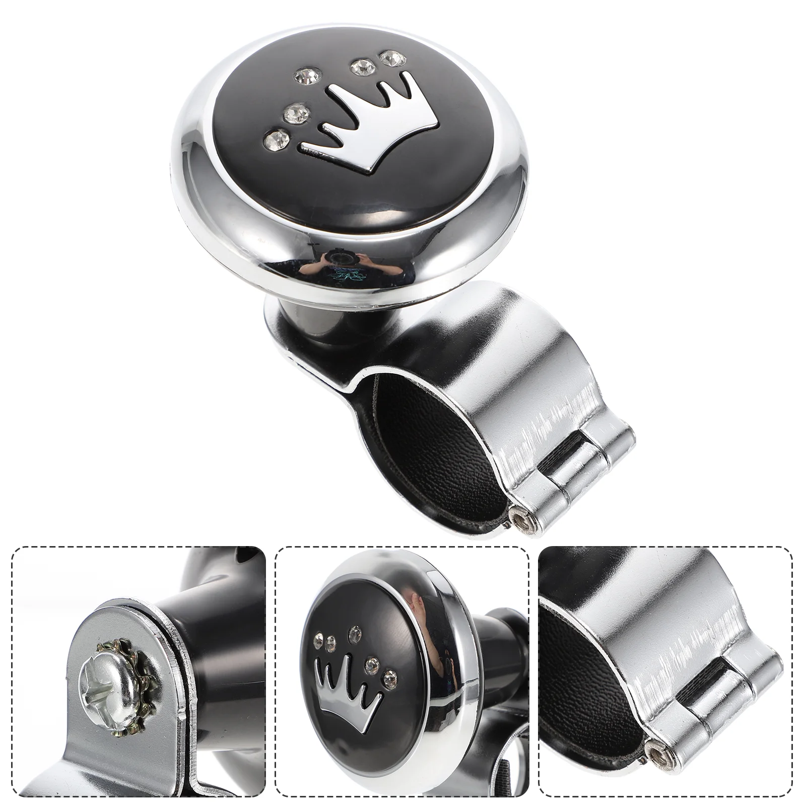 

1Pc Car Power Handle Booster Boat Steering Knob Vehicle Steering Wheel Booster Steering Wheel Knob Power Handle Booster Knob