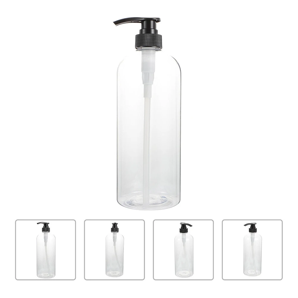 

3pcs 500ml Soap Dispensers Bottles Shampoo Pump Bottles Cream Lotion Bottle Container Hotel Bathroom Home Dispense Bottles
