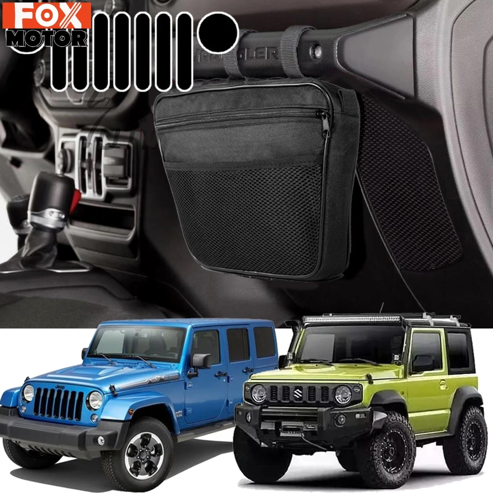 

Copilot мешок для хранения мелочей органайзер для Jeep Wrangler TJ JK Renegade Jimny JB74 2020 2019 гладиаторы автомобильные аксессуары универсальные