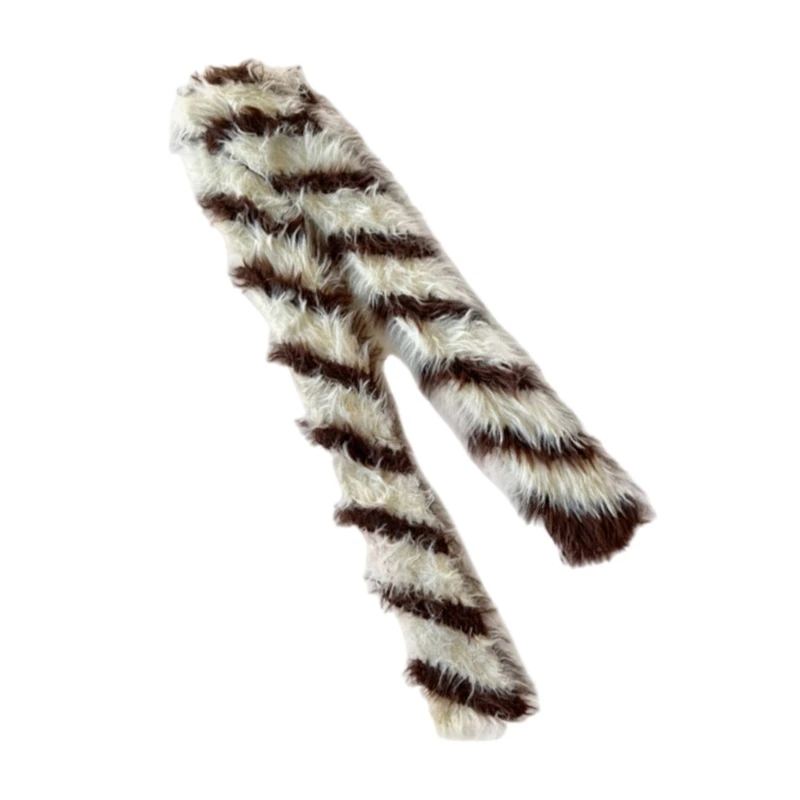 SZL вязаный крючком теплый шарф женский для холодной погоды длинный на шею модные