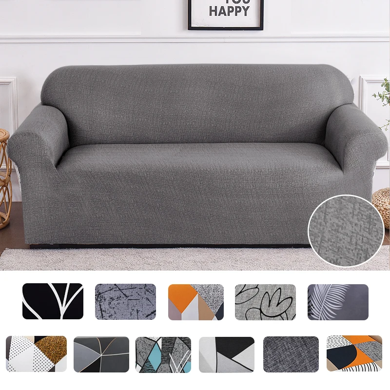 Coolazy Stretch Plaid Sofa Slipcover Elastic Sofa Covers for Living Room funda sofa Chair Couch Cover Home Decor 1/2/3/4-seater