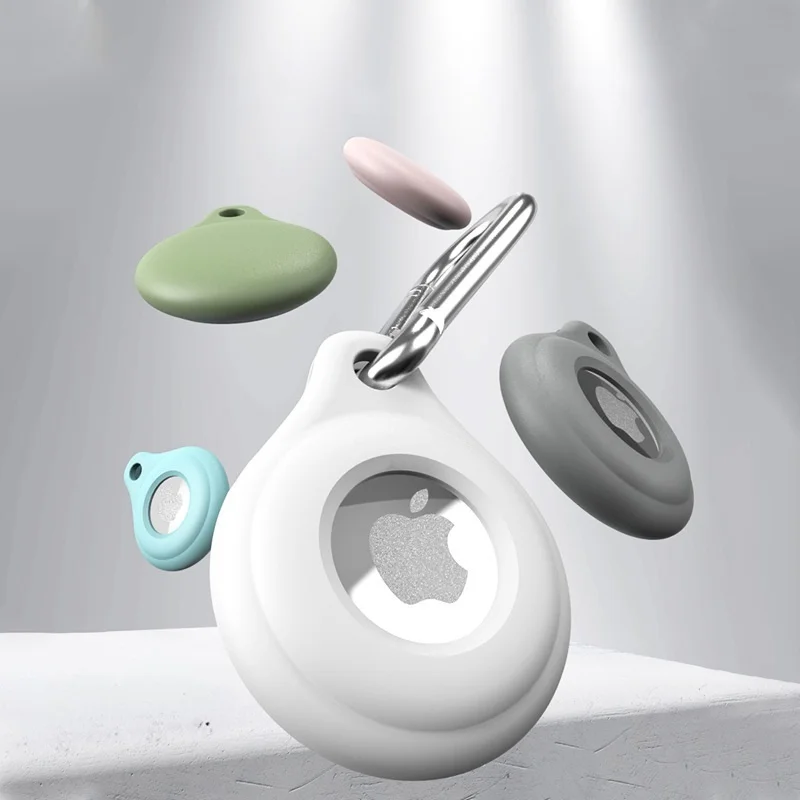 

Protective Sleeve For apple air tag anti lost tracker airtag locator device For air tag cover Keychain Dog Accessories