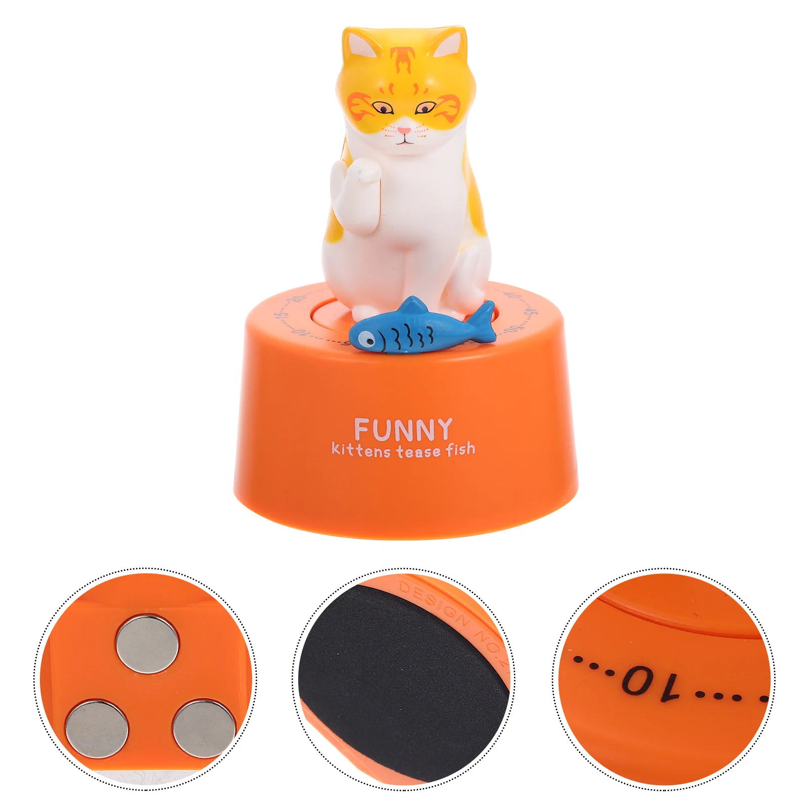 

Timer Kitchen Cooking Clock Countdown Mechanical Baking Reminder Alarm Egg Timers Time Cutewind Cat Digital Classroom Kids