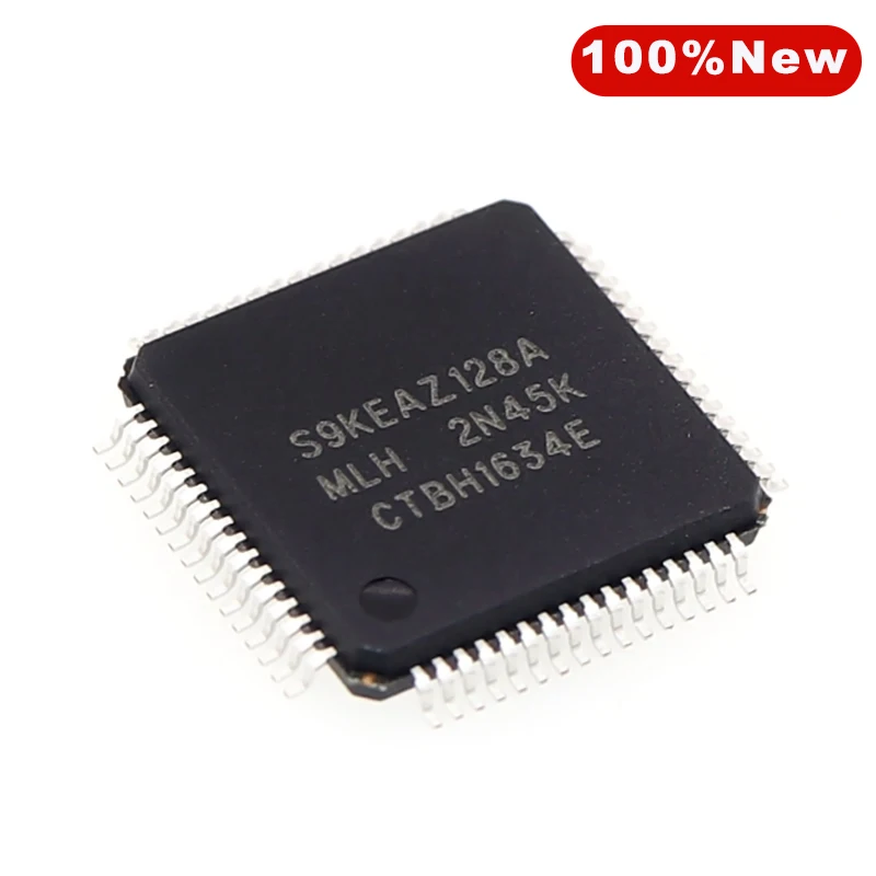 

5pcs/Lot S9KEAZ128AMLH S9KEAZ128A S9KEAZ128AMLHR LQFP-64 32-bit ARM Cortex-M4 Core 128KB Flash 48MHz ARM Microcontrollers MCU