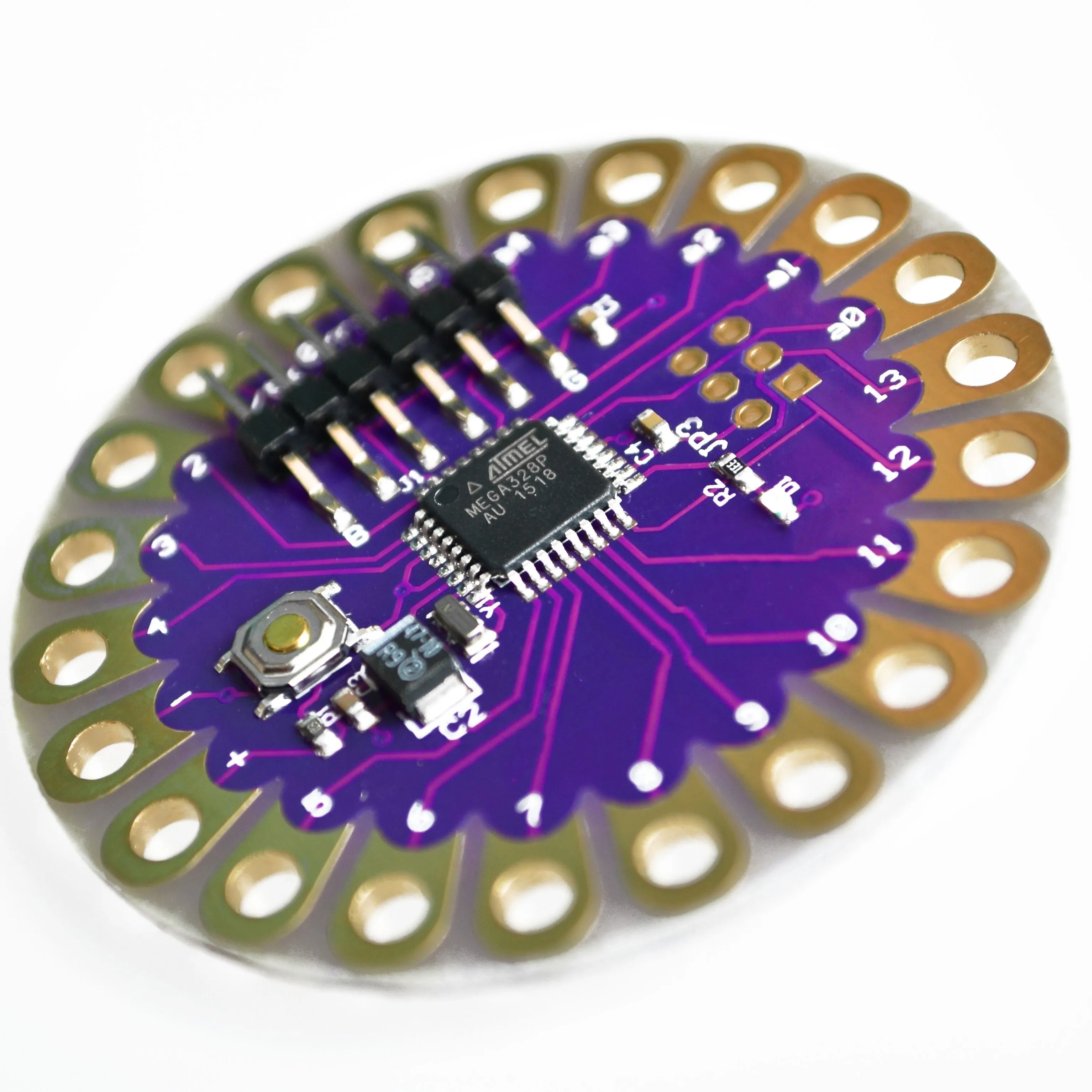 Материнская плата LilyPad 328 ATmega328P ATmega328 16M для Arduino | Электронные компоненты и