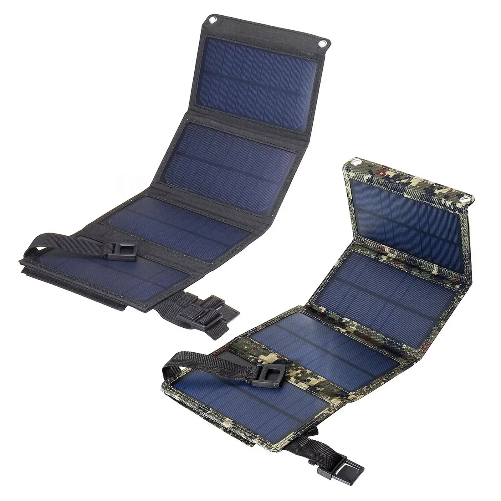 

Waterproof 20W Foldable Solar Panel 5V USB Sunpower Solar Cell Bank Pack Mobile Phone Battery Charger for Outdoor Camping Hiking