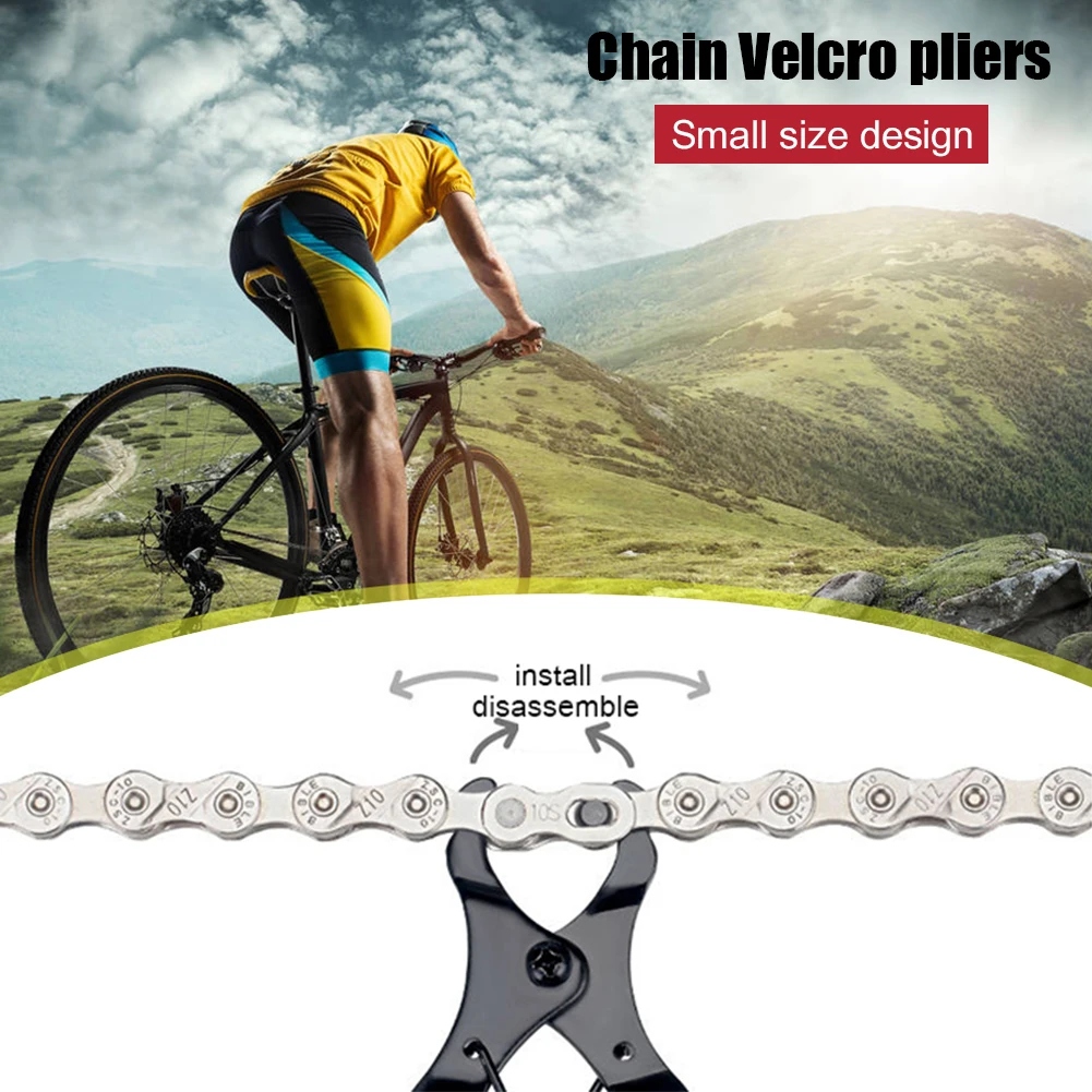 

Инструмент для установки пряжки для дорожного велосипеда, крючок для цепи для горного велосипеда, инструмент для быстрой установки звеньев...
