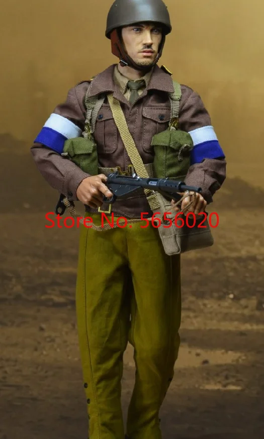 

Ujindou UD9005 British Army Locomotive Messenger Head Sculpture Clothes Suit 1/6 Collectible Action Figure Toy Doll Model Body