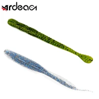 ardea sexy impact soft lure 100mm silicone kut tail worm fishing bait artificial needle tailed stick swimbait bass pike tackle
