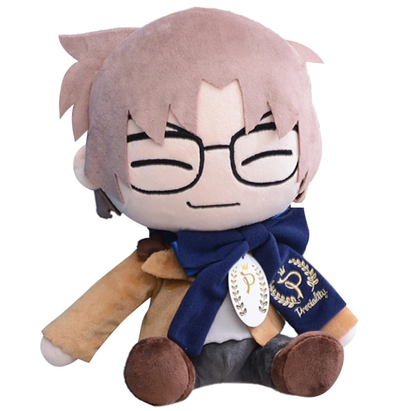 

Симпатичный чехол в японском стиле аниме Детектив Конан закрытый Okiya Subaru сидеть большой плюшевый подушка кукла игрушка 32 см подарки для детей