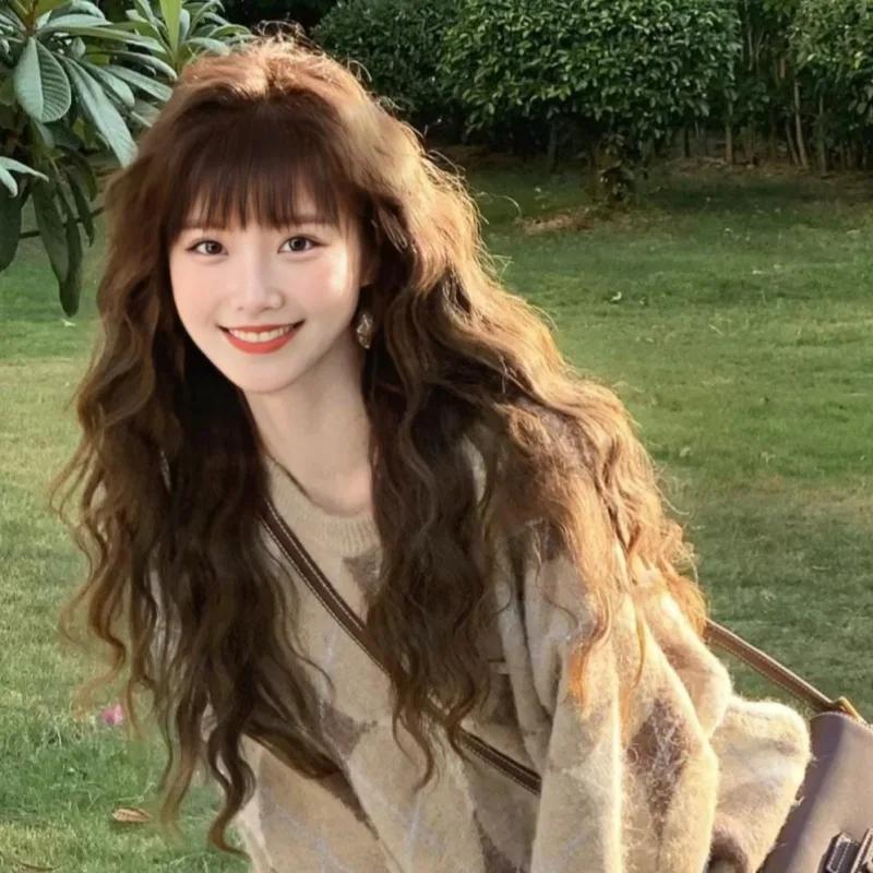 Прямые продажи с фабрики парик для женщин длинными волосами головка из