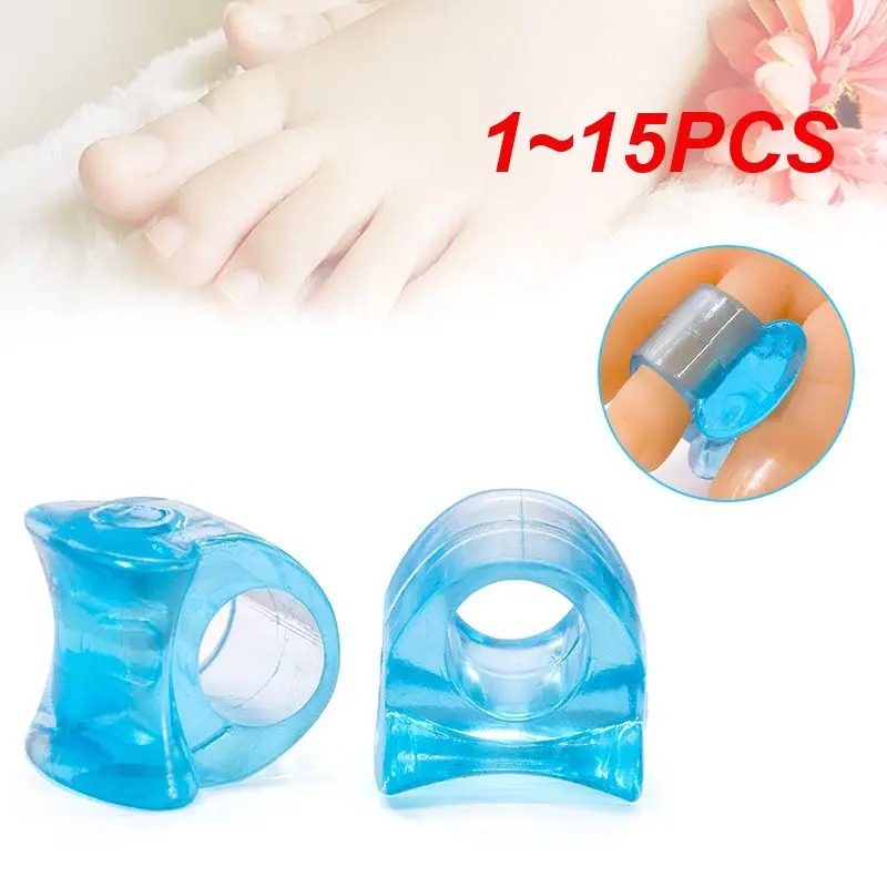 

1~15PCS Big Toe Separator Bone Corrector Straightener Silicone Gel Thumb Valgus Foot Finger Protector Bunion Adjuster Feet Tool