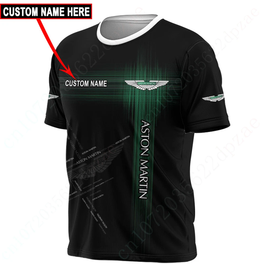 

Aston Martin T-shirts Harajuku O Neck Short Sleeve Unisex Tee Anime 3D Printing T Shirt For Men's Clothing Essentials Streetwear