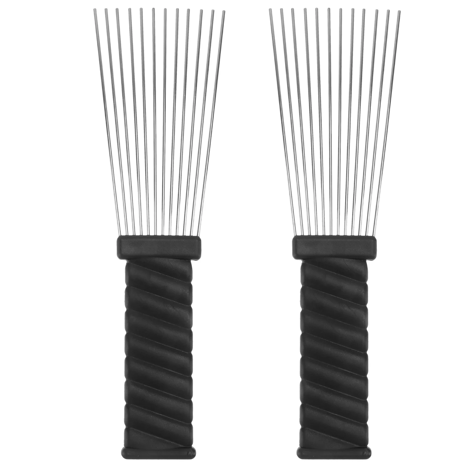 

Comb Pick Hair Afro Styling Brush Hairdressing Picks Combs Detangle Smooth Detangling Braid Metal Lift Barber Wet African Slick