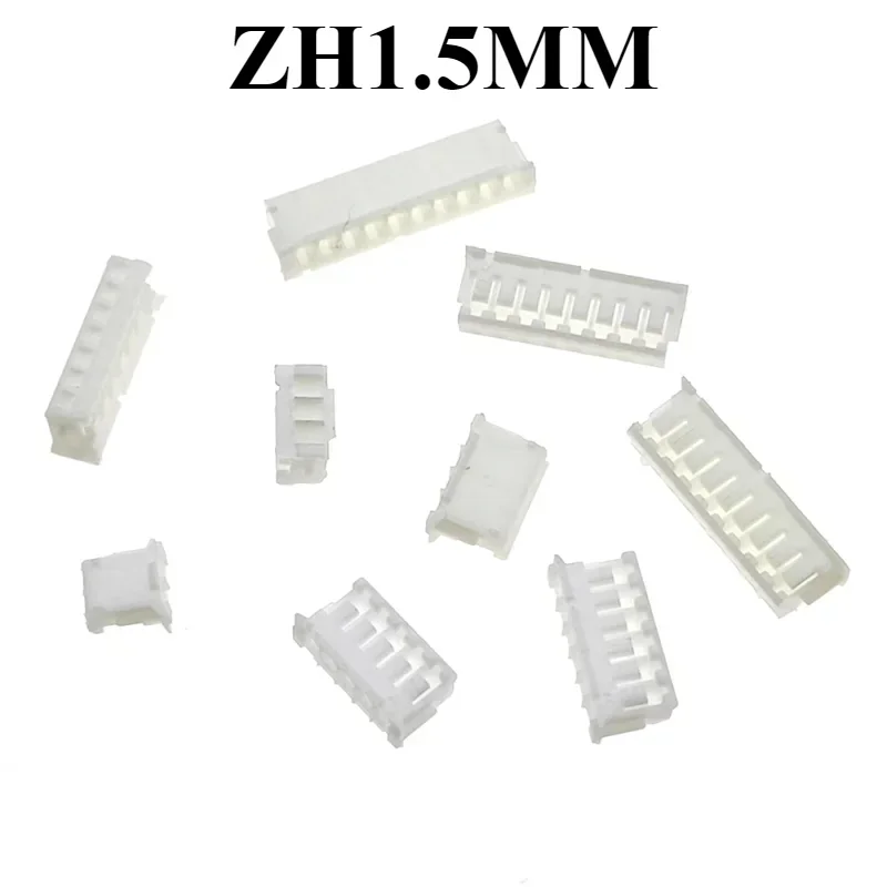 Фото 50pcs 1.0mm 1.25mm 1.5mm 2.0mm 2.54mm SH JST PH XH Housing Shell Connector 2/3/4/5/6/7/8/9/10P 1.0 1.25 2.0 2.54 Plastic Plugs №4