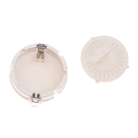 Lot De 2 Supports De Pile Bouton CR2450 à 2 Broches - Référence S3T16015 - Neuf SODIAL