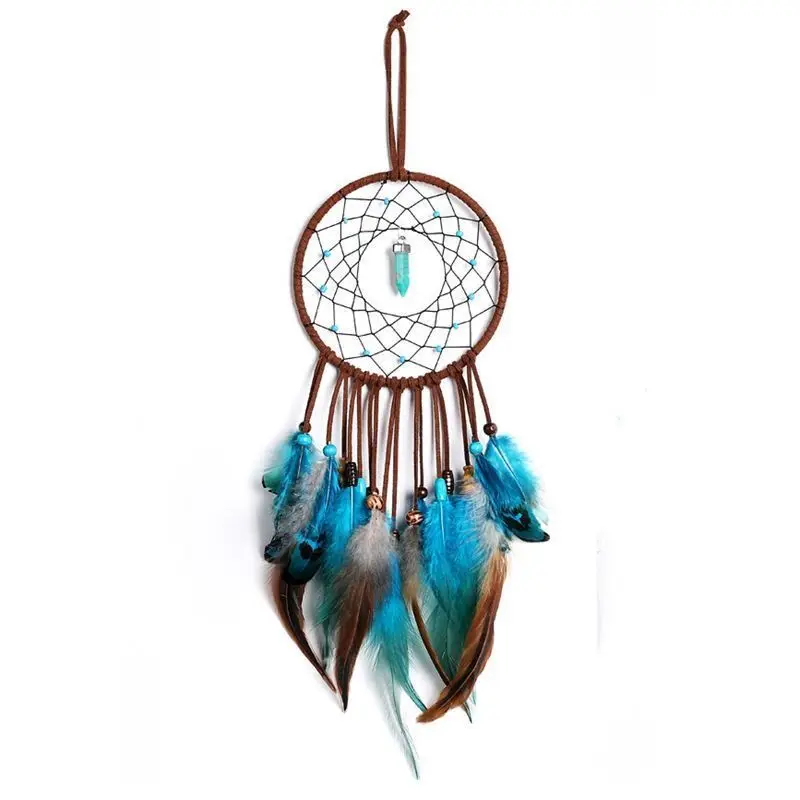 

Wall Hanging Dreamcatchers Gem Crystal Tree Of Life Dream Catcher Home Decoration Room Wind Chimes Ornaments Dreamcatcher